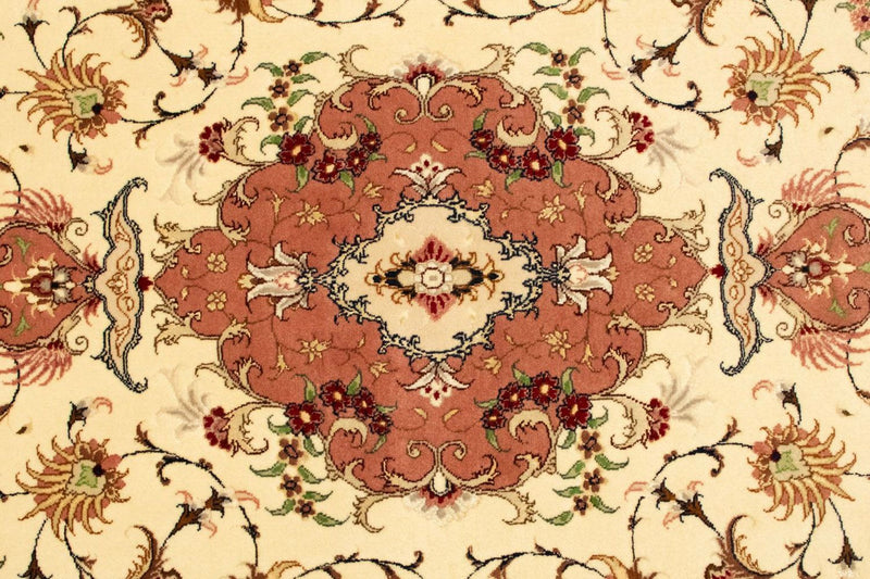 Perzisch tapijt - Tabriz - Royal - 154 x 102 cm - beige