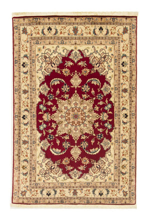 Perzisch tapijt - Tabriz - Royal - 151 x 101 cm - rood