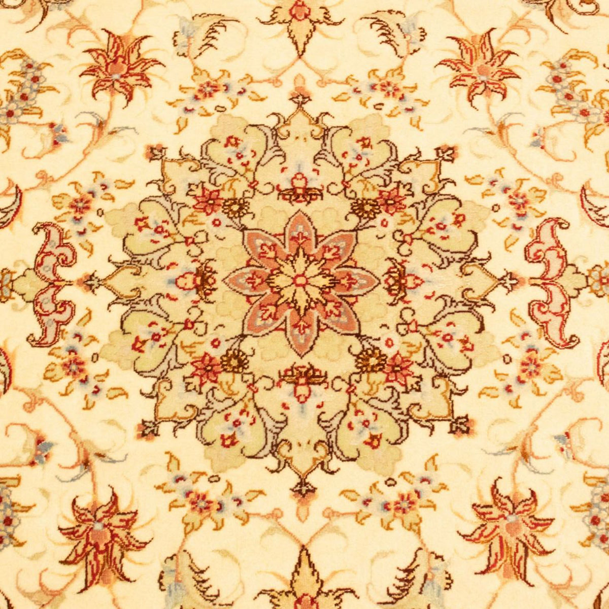 Perzisch tapijt - Tabriz - Royal - 156 x 101 cm - beige