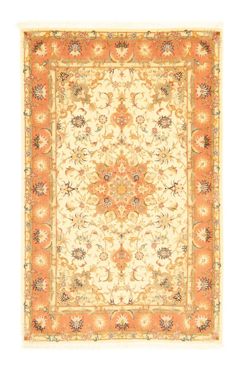 Perzisch tapijt - Tabriz - Royal - 158 x 101 cm - beige