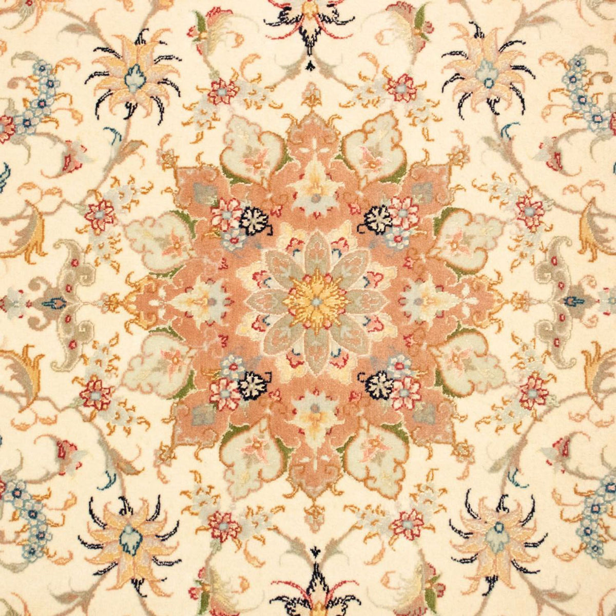 Perzisch tapijt - Tabriz - Royal - 158 x 101 cm - beige