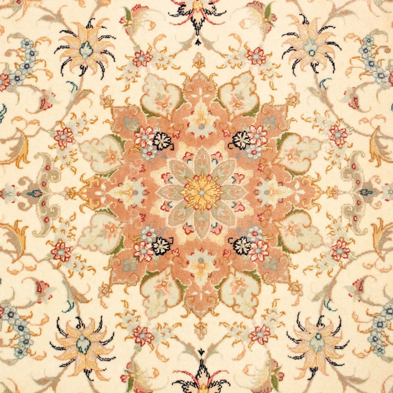 Perzisch tapijt - Tabriz - Royal - 158 x 101 cm - beige