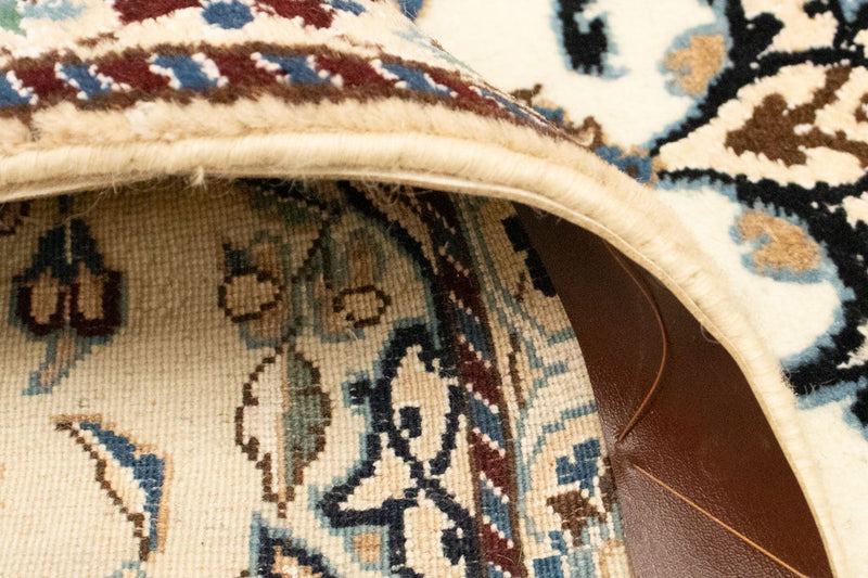 Perzisch tapijt - Nain - Koninklijk - 135 x 82 cm - beige