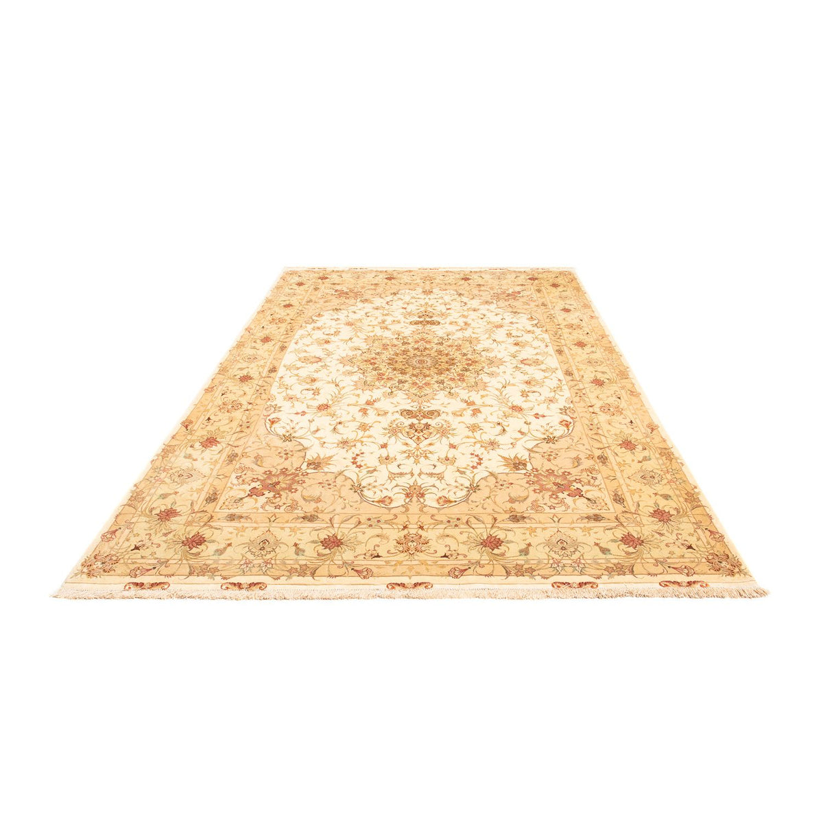Perzisch tapijt - Tabriz - Royal - 302 x 198 cm - beige