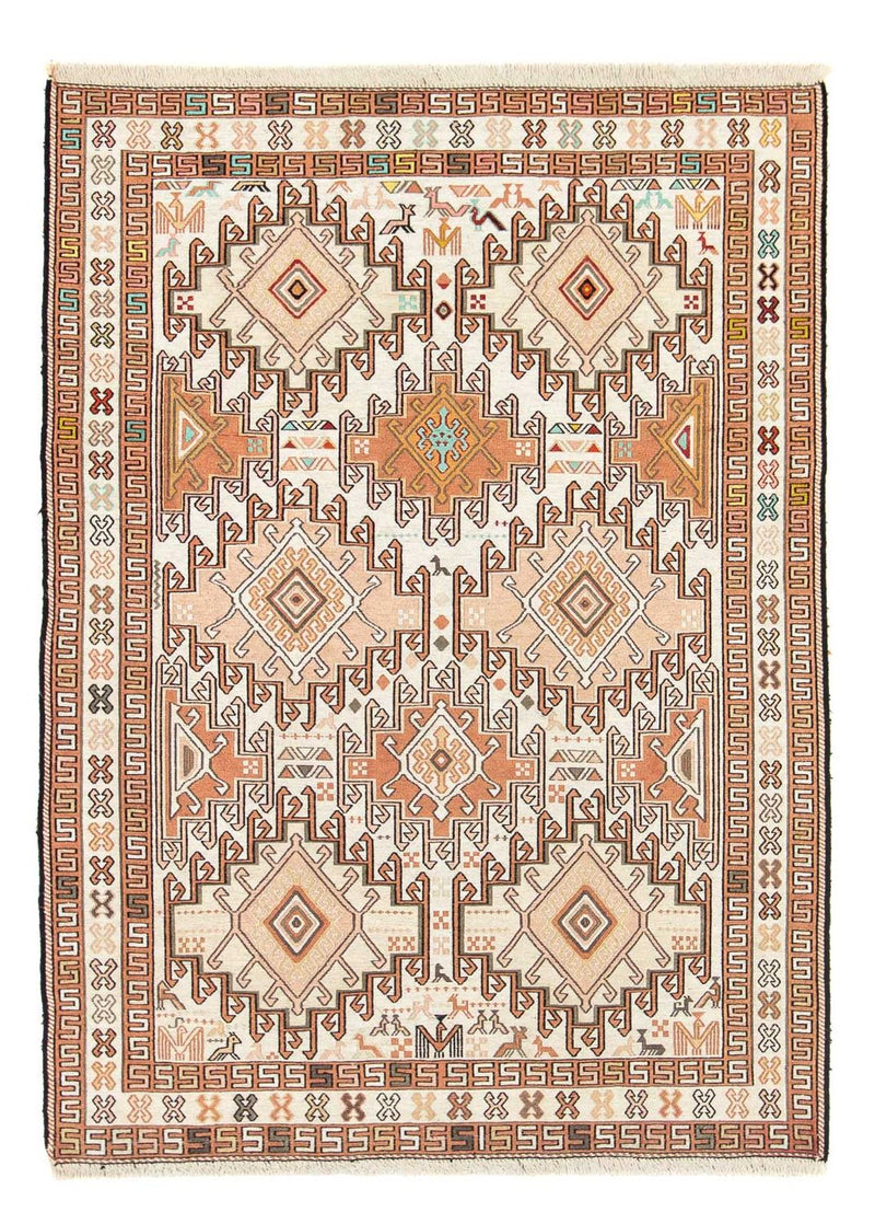 Perzisch Tapijt - Nomadisch - 149 x 102 cm - beige