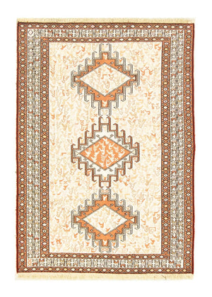 Perzisch Tapijt - Nomadisch - 149 x 102 cm - beige
