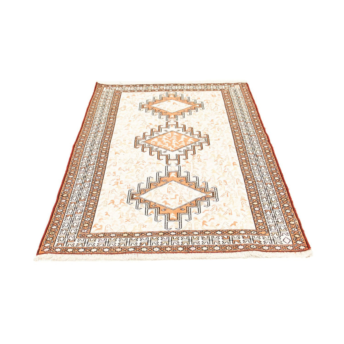 Perzisch Tapijt - Nomadisch - 149 x 102 cm - beige