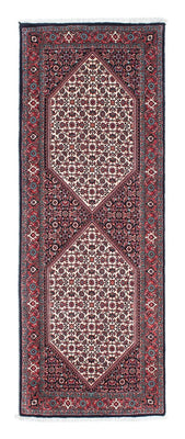 Loper Perzisch tapijt - Bijar - 203 x 72 cm - rood