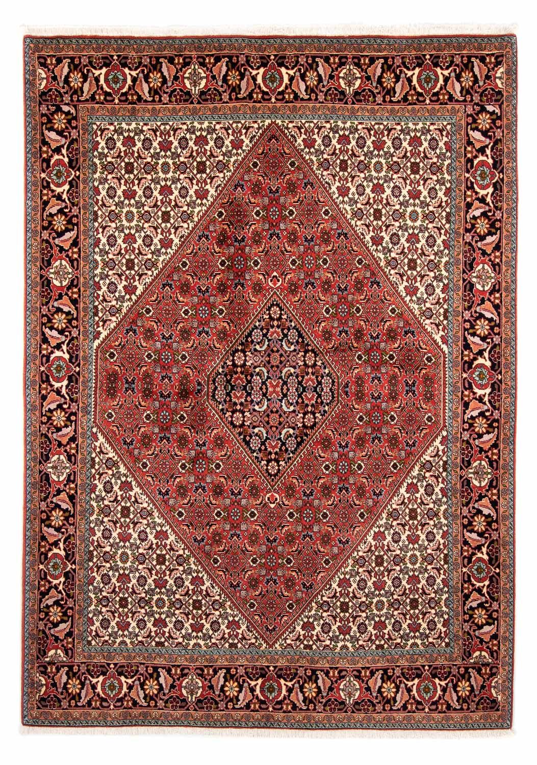 Perzisch tapijt - Bijar - 247 x 169 cm - donkerrood