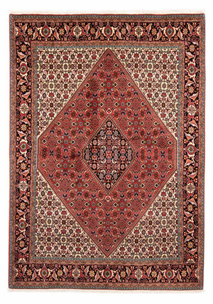 Perzisch tapijt - Bijar - 247 x 169 cm - donkerrood