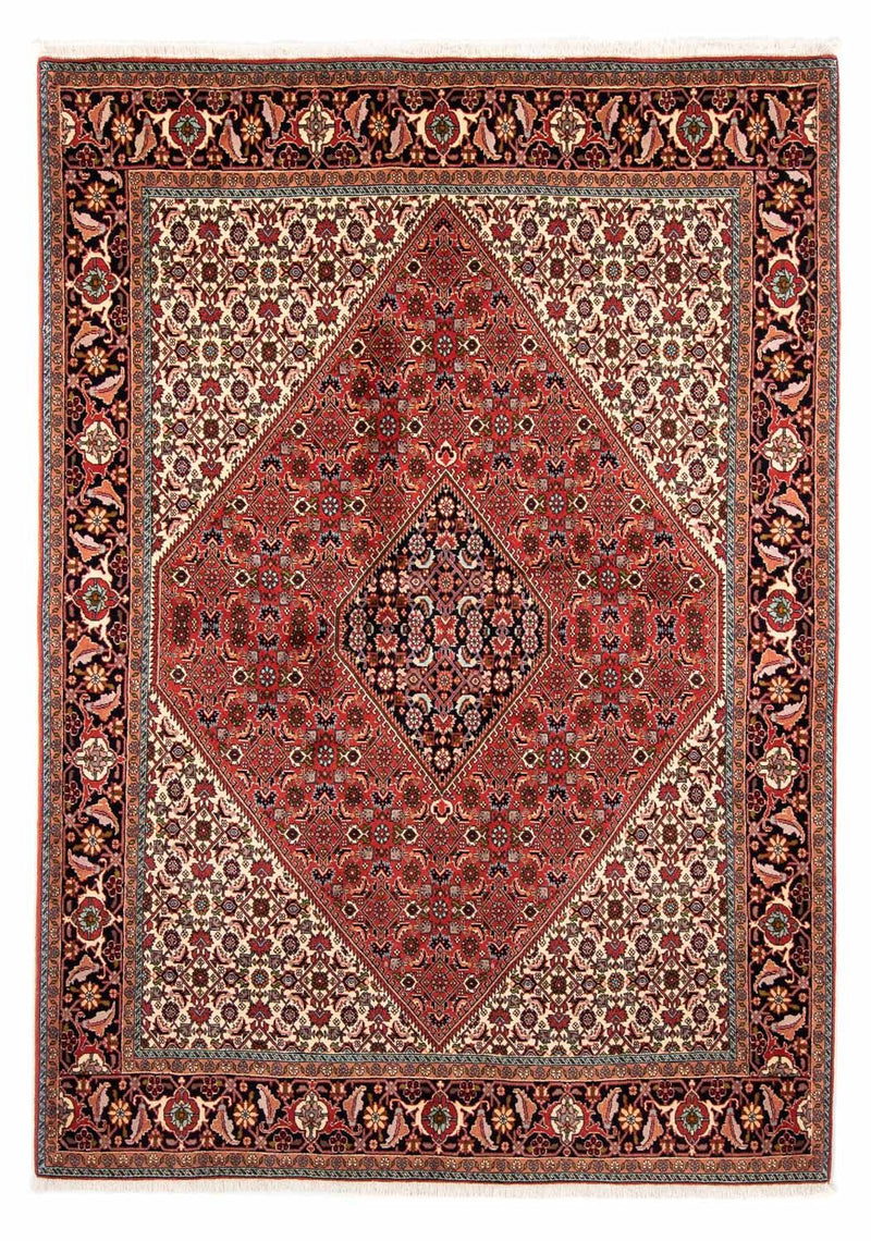 Perzisch tapijt - Bijar - 247 x 169 cm - donkerrood