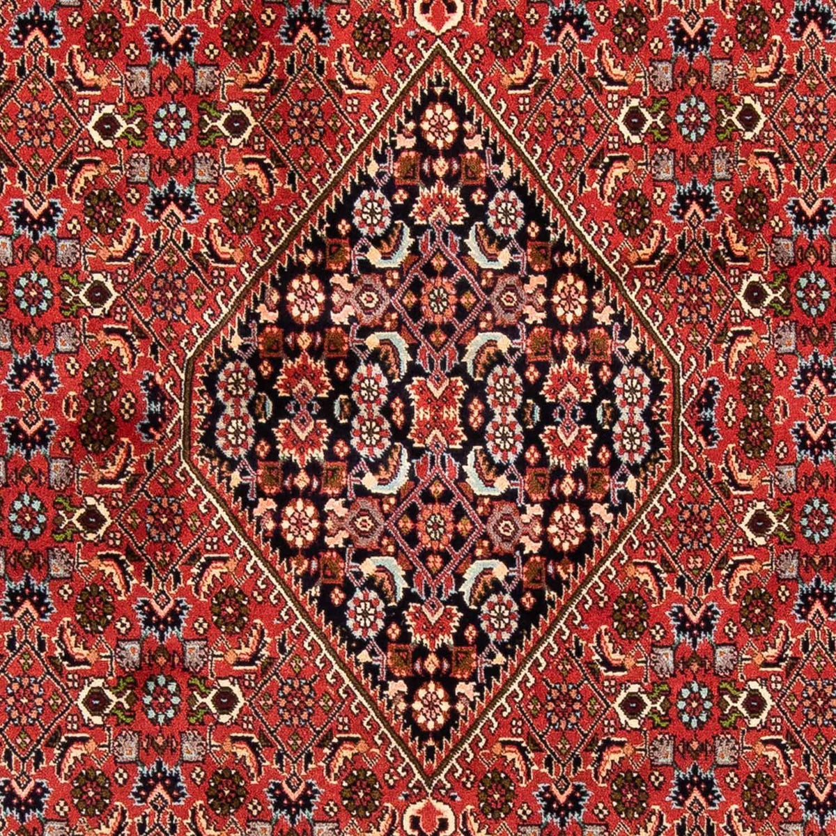 Perzisch tapijt - Bijar - 247 x 169 cm - donkerrood