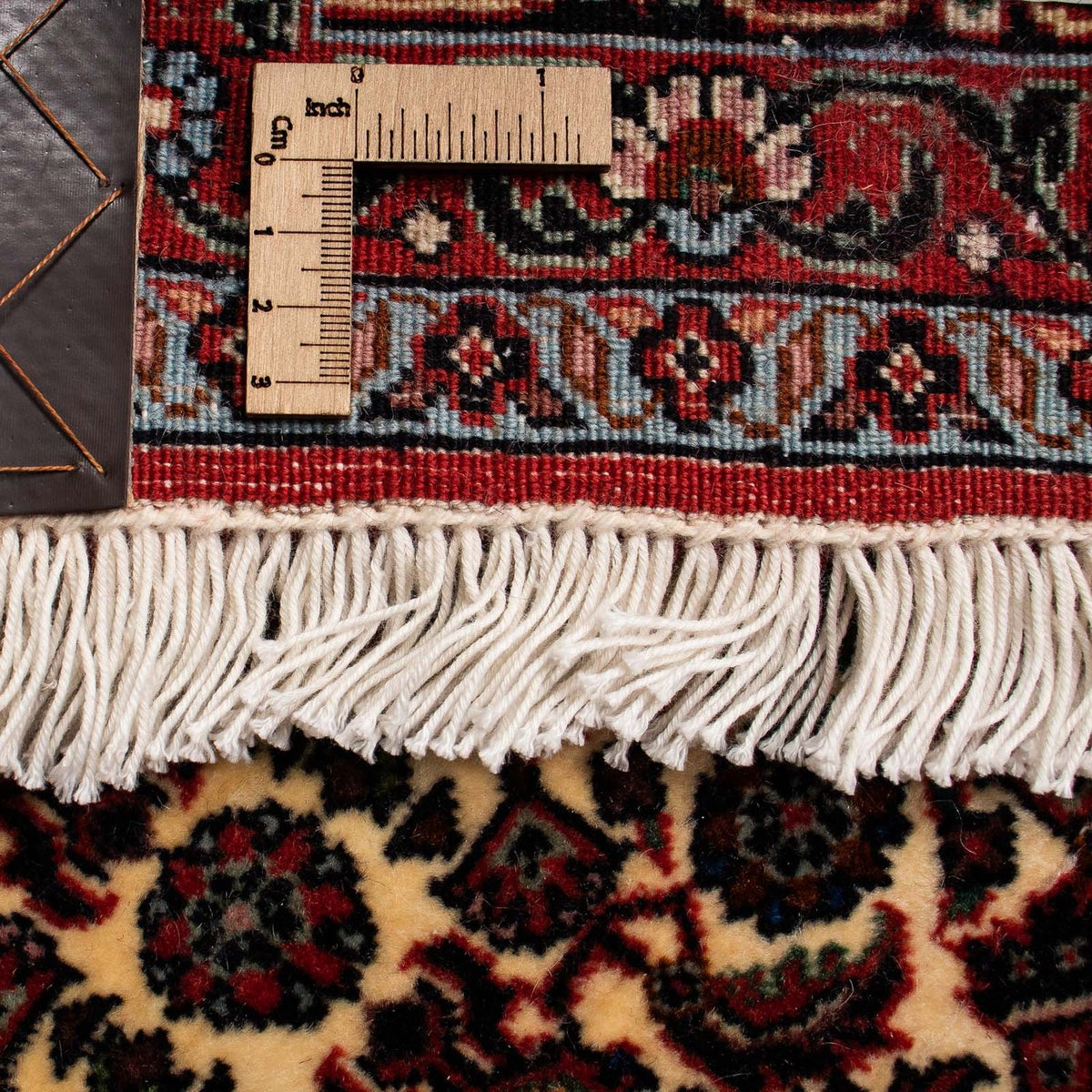 Perzisch tapijt - Bijar - 254 x 203 cm - donkerrood