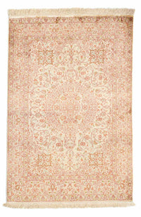 Perzisch tapijt - Ghom - 146 x 98 cm - beige