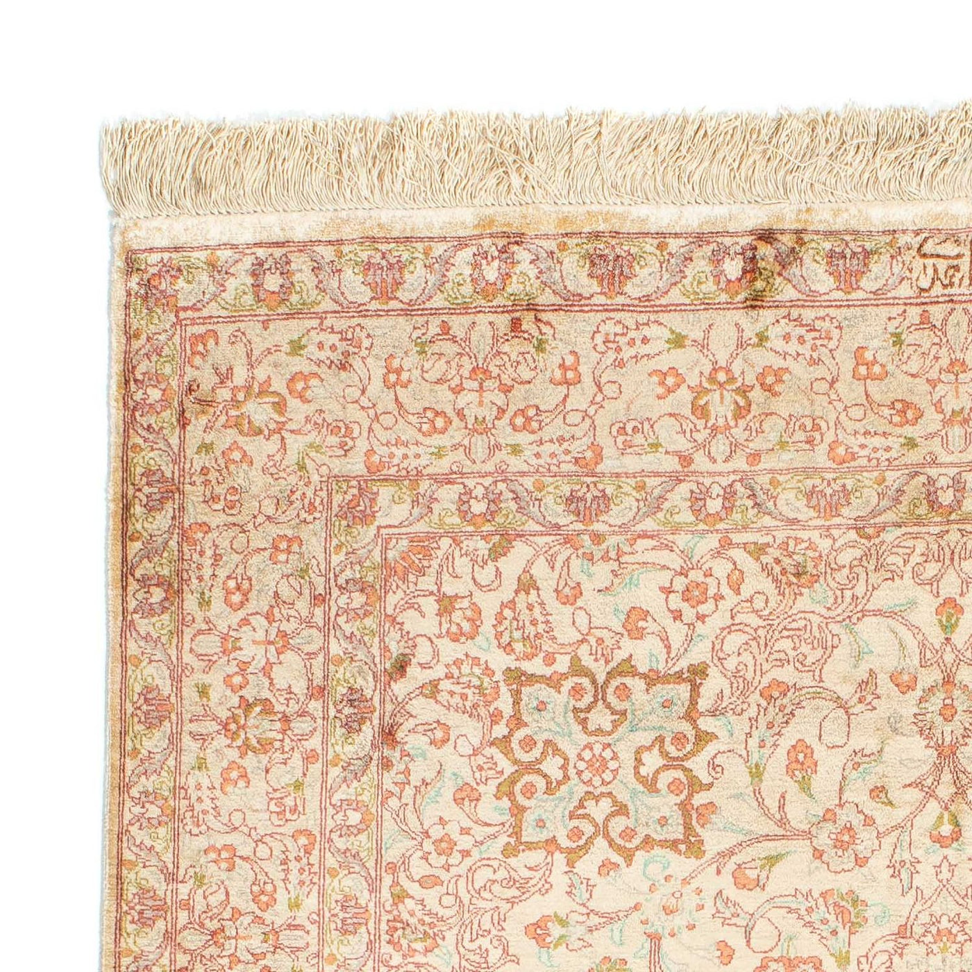 Qom Tapijt 146x98cm - Perzisch tapijt