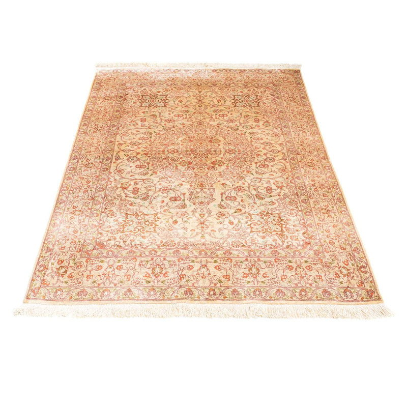 Perzisch tapijt - Ghom - 146 x 98 cm - beige