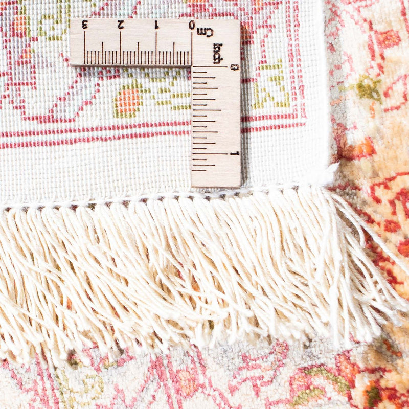 Perzisch tapijt - Ghom - 146 x 98 cm - beige