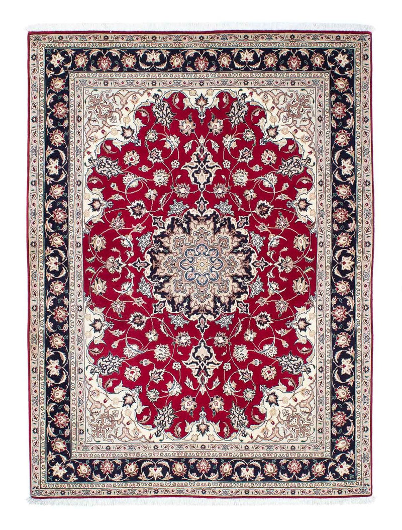 Perzisch tapijt - Tabriz - Royal - 204 x 151 cm - donkerrood
