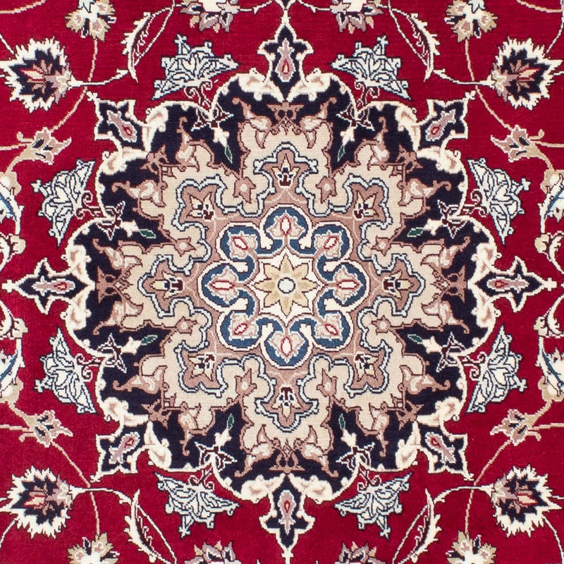 Perzisch tapijt - Tabriz - Royal - 204 x 151 cm - donkerrood