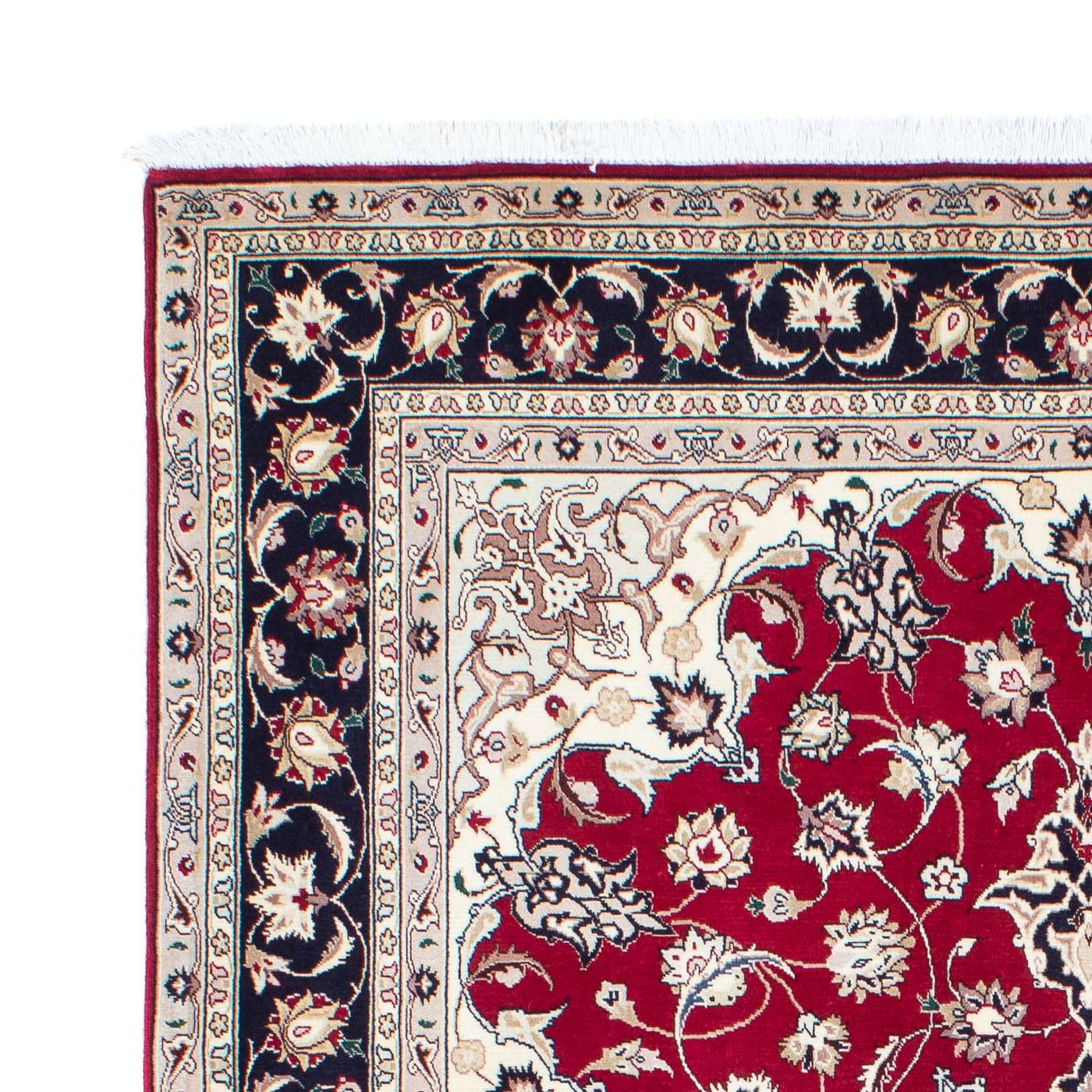 Tabriz - 50 Raj Tapijt 204x151cm - Perzisch tapijt