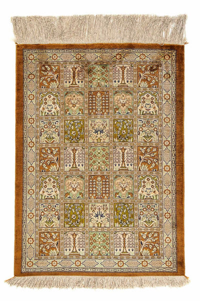 Qom Tapijt 57x79cm - Perzisch tapijt
