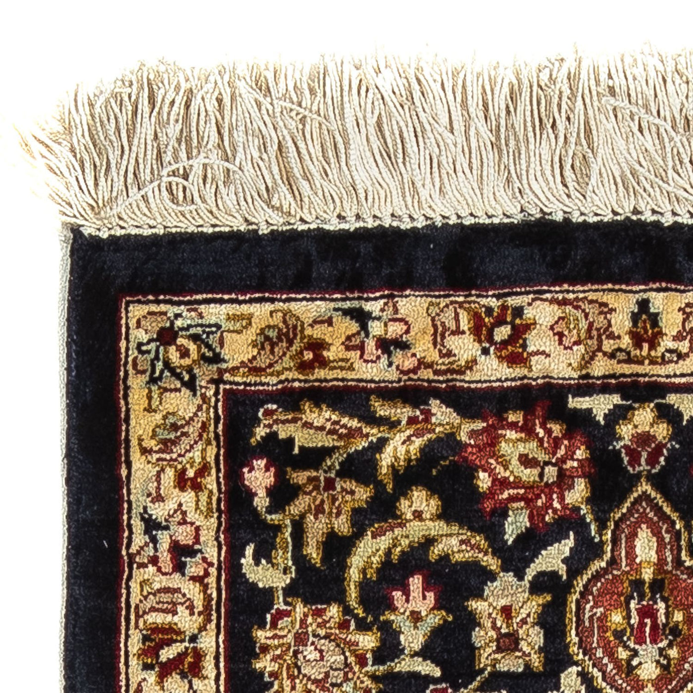 Qom zijde Tapijt 41x28cm - Perzisch tapijt