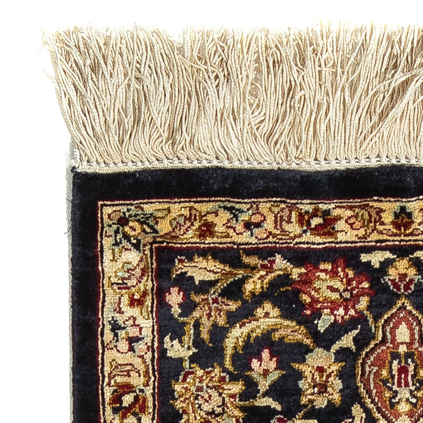 Qom zijde Tapijt 41x28cm - Perzisch tapijt