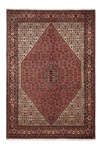 Perzisch tapijt - Bijar - 242 x 171 cm - donkerrood