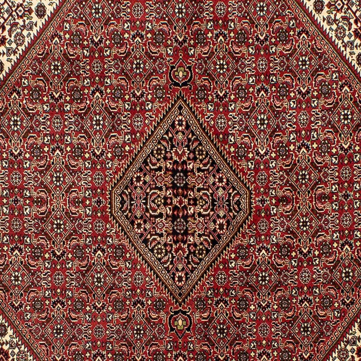 Perzisch tapijt - Bijar - 242 x 171 cm - donkerrood