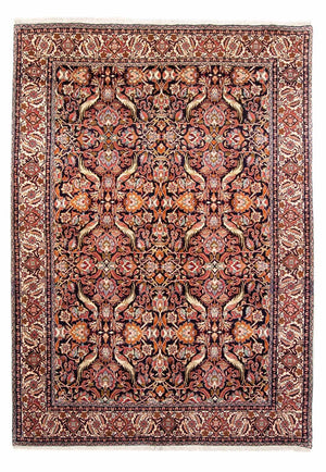 Perzisch tapijt - Bijar - 239 x 171 cm - donkerblauw