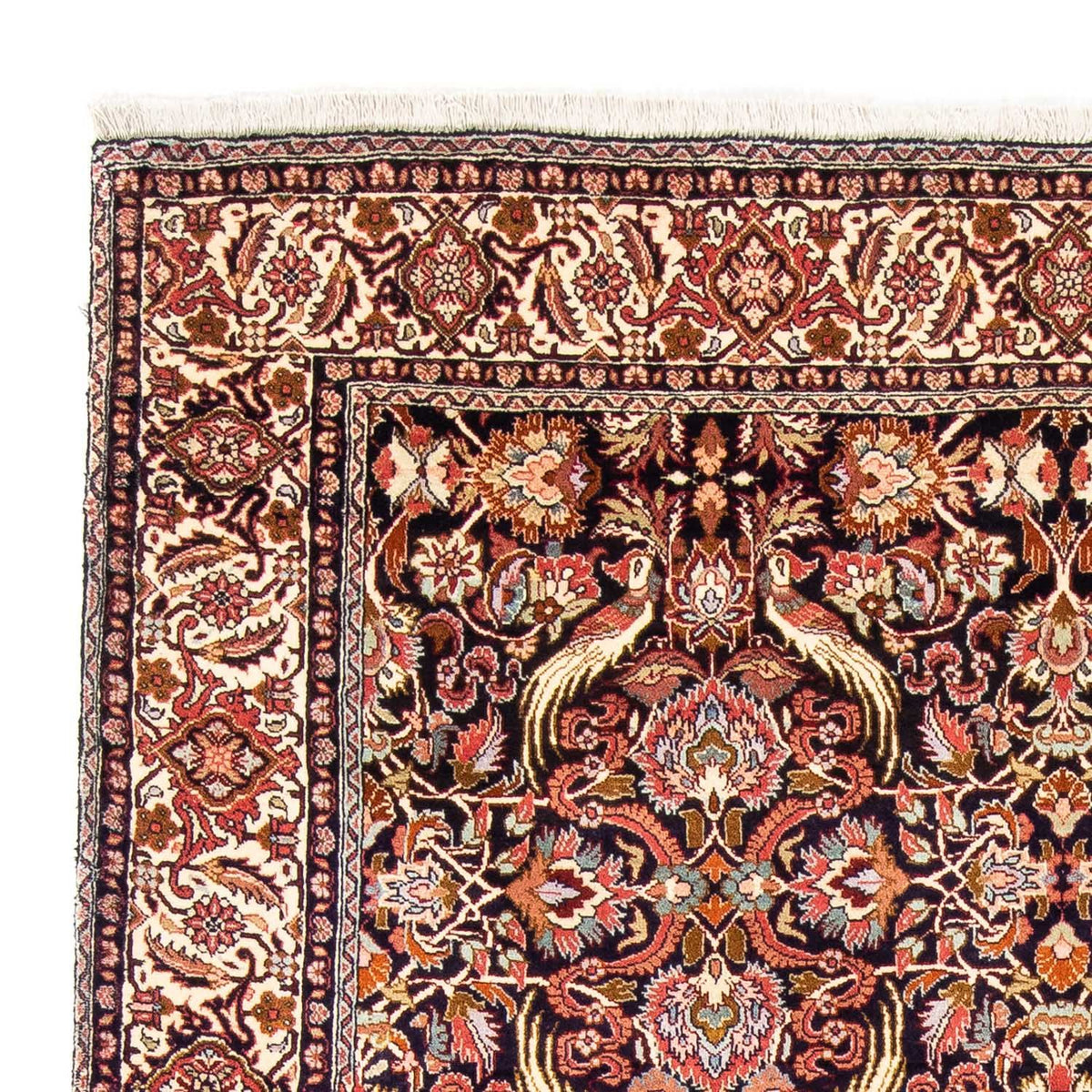 Perzisch tapijt - Bijar - 239 x 171 cm - donkerblauw