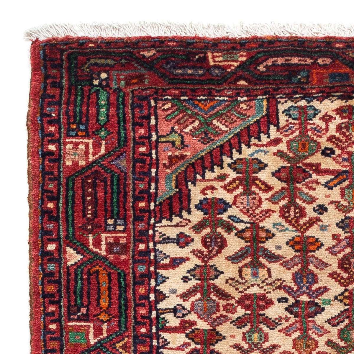 Perzisch Tapijt - Nomadisch - 125 x 80 cm - donkerrood