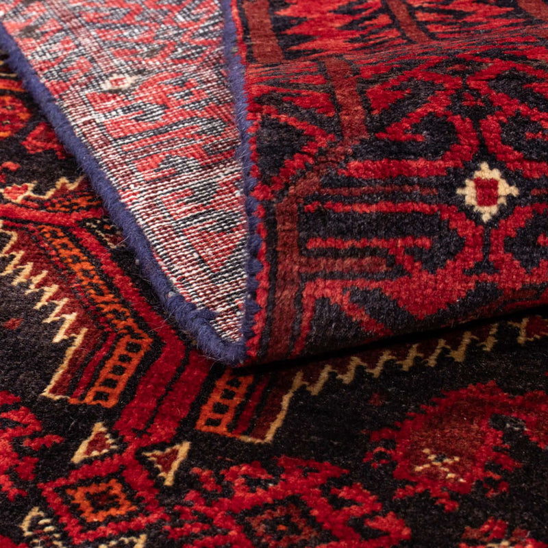 Loper Baluch tapijt - 195 x 89 cm - donkerrood