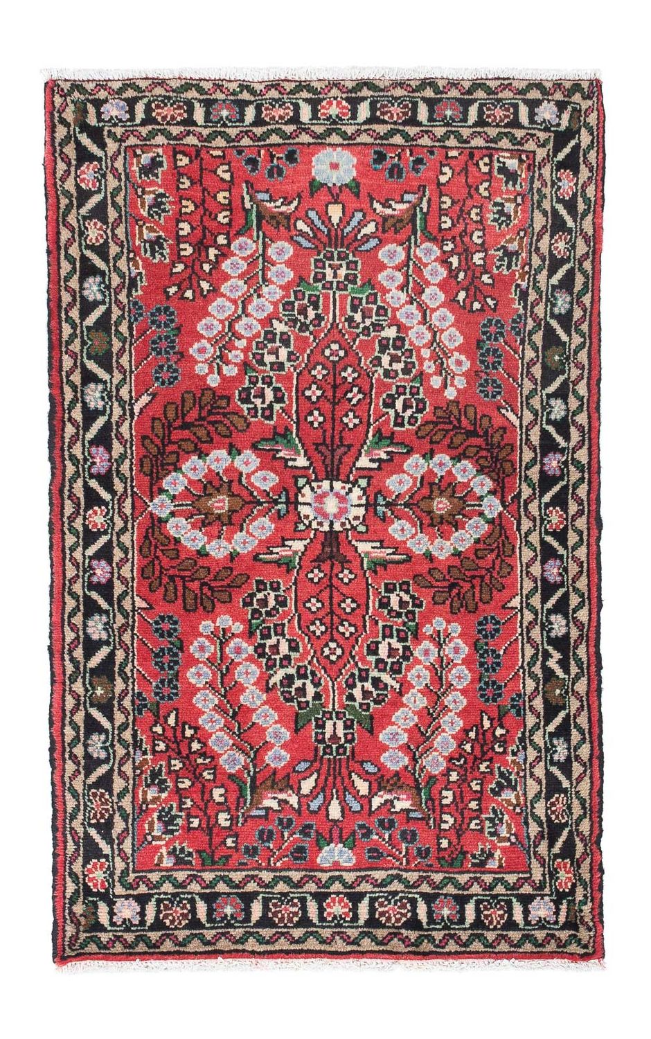 Perzisch Tapijt - Nomadisch - 122 x 79 cm - rood