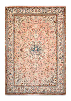 Perzisch tapijt - Tabriz - Royal - 300 x 203 cm - roze