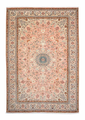 Perzisch tapijt - Tabriz - Royal - 300 x 203 cm - roze