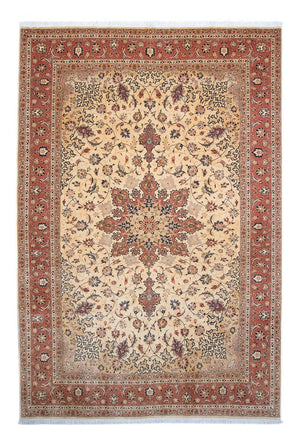 Perzisch tapijt - Tabriz - Royal - 305 x 198 cm - lichtbruin
