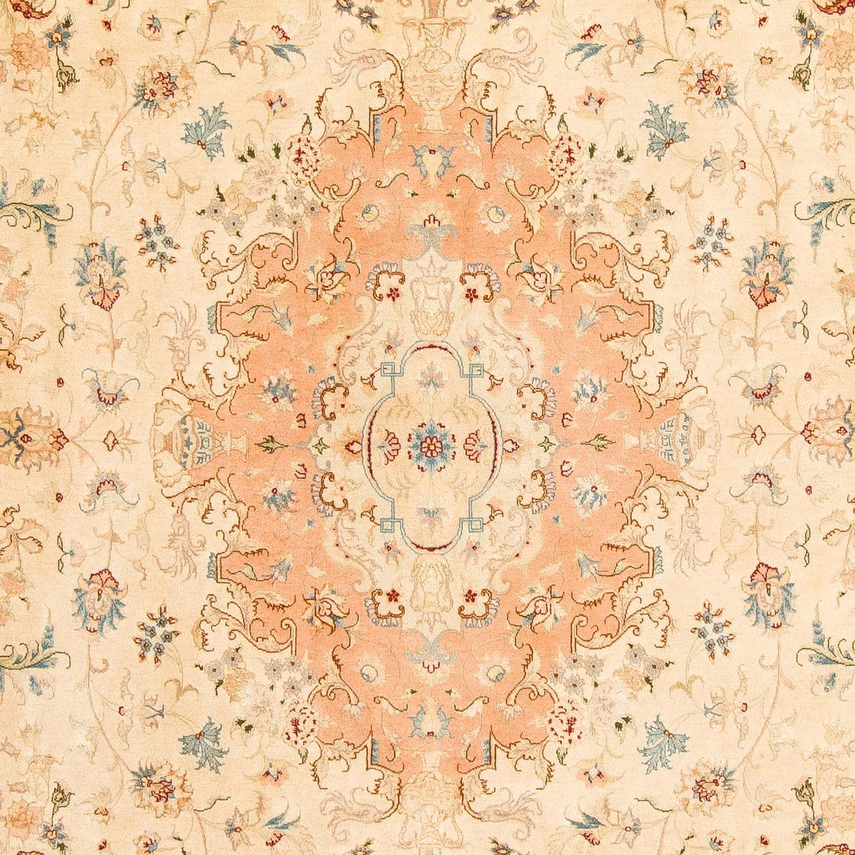 Perzisch tapijt - Tabriz - Royal - 303 x 200 cm - beige