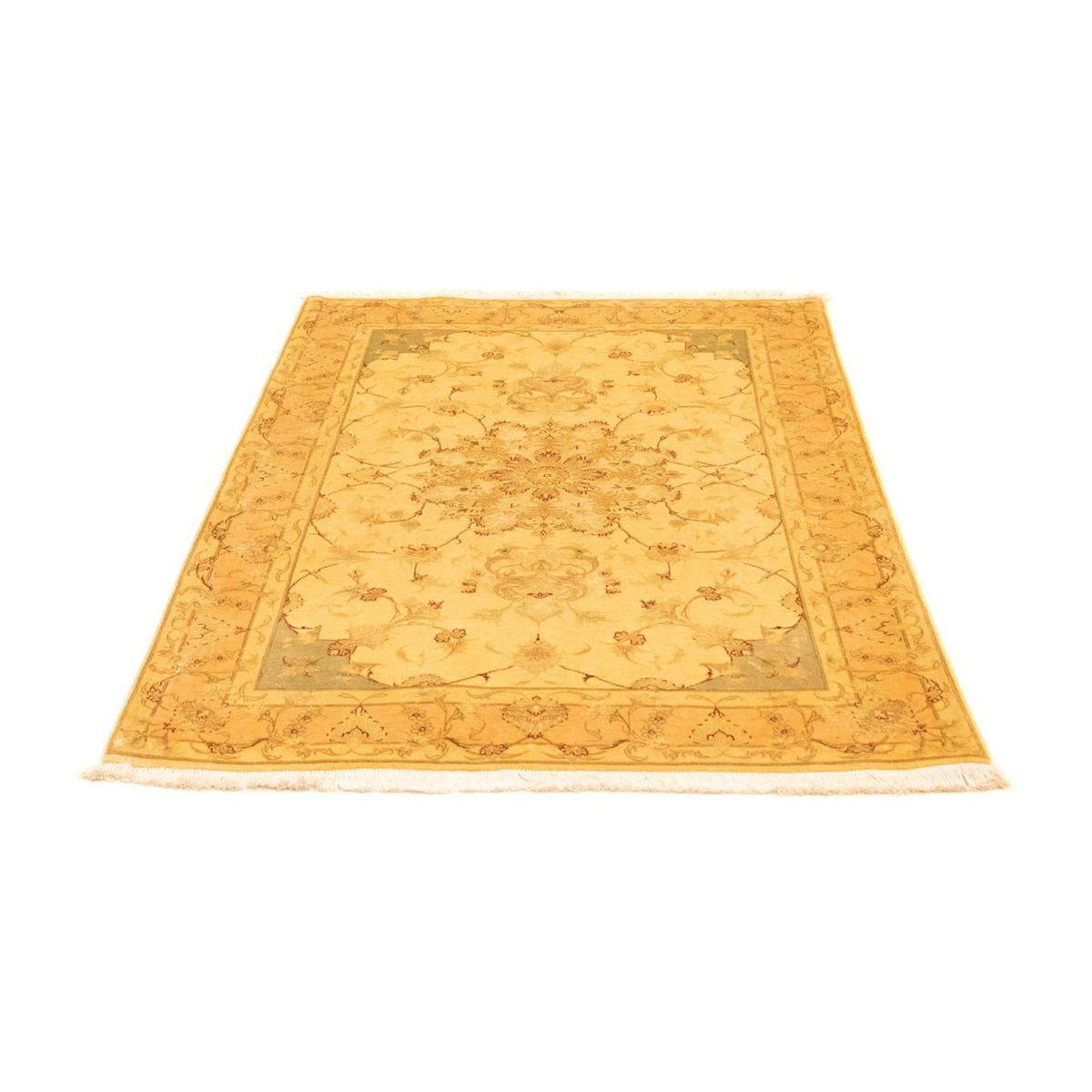 Perzisch tapijt - Tabriz - Royal - 152 x 106 cm - beige