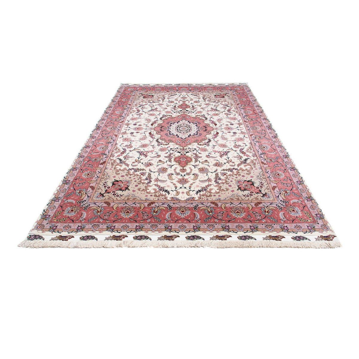 Perzisch tapijt - Tabriz - Royal - 320 x 200 cm - beige