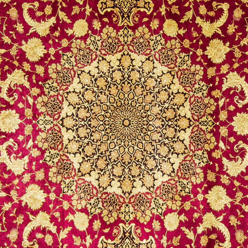 Perzisch tapijt - Ghom - 300 x 200 cm - rood
