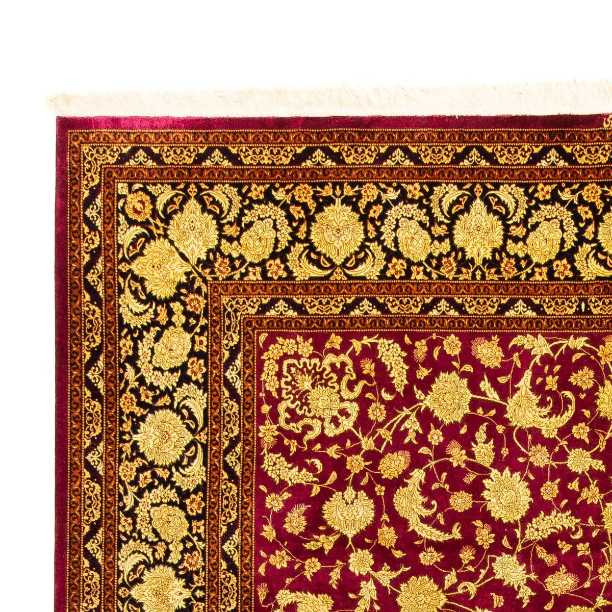 Perzisch tapijt - Ghom - 300 x 200 cm - rood