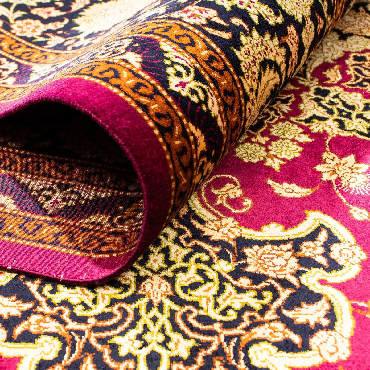 Perzisch tapijt - Ghom - 300 x 200 cm - rood