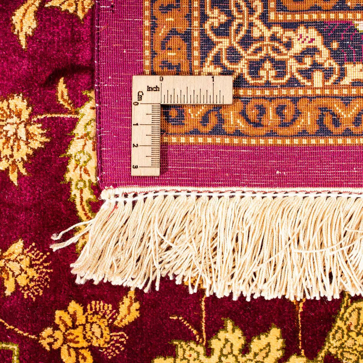 Perzisch tapijt - Ghom - 300 x 200 cm - rood