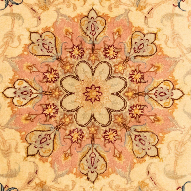 Perzisch tapijt - Tabriz - Royal - 154 x 100 cm - beige