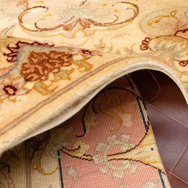 Perzisch tapijt - Tabriz - Royal - 154 x 100 cm - beige