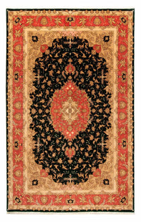 Perzisch tapijt - Tabriz - Royal - 300 x 198 cm - donkerblauw