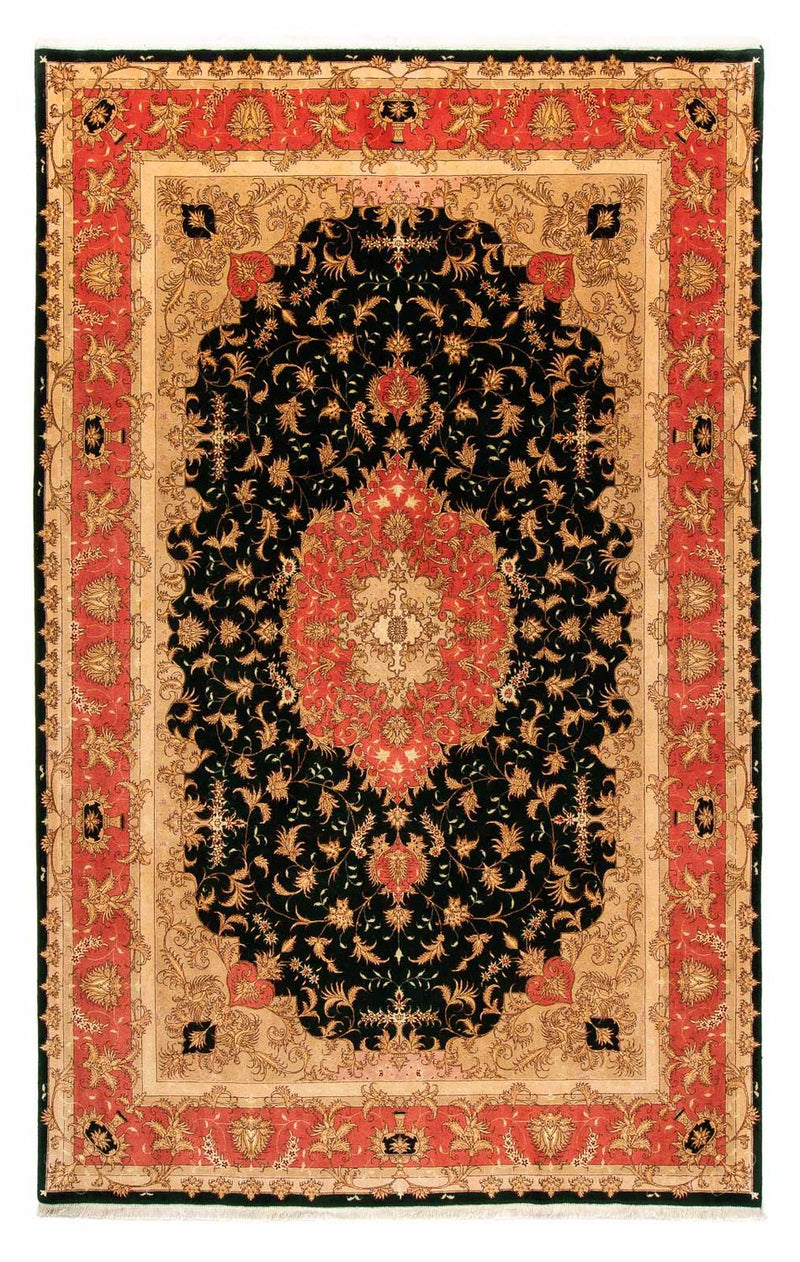 Perzisch tapijt - Tabriz - Royal - 300 x 198 cm - donkerblauw