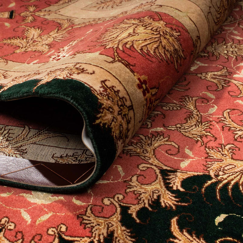 Perzisch tapijt - Tabriz - Royal - 300 x 198 cm - donkerblauw