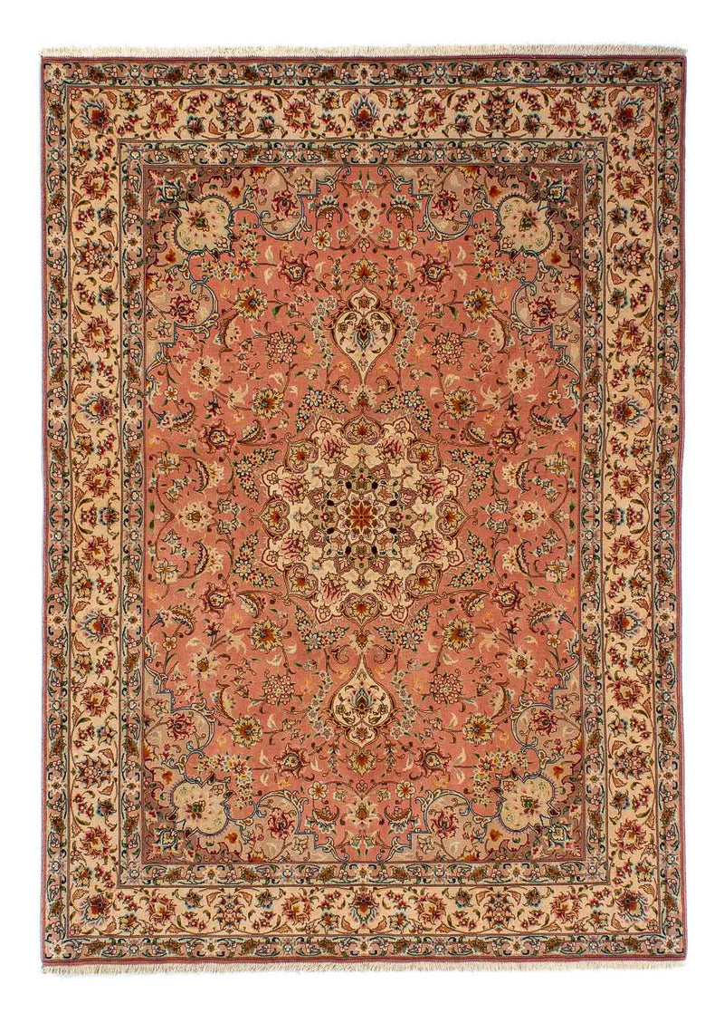 Perzisch tapijt - Tabriz - Royal - 211 x 148 cm - roest